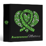 Lymphoma Mosaic Ribbon Awareness Matters Binder
