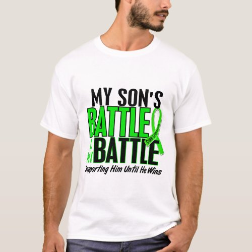 Lymphoma My Battle Too 1 Son T_Shirt