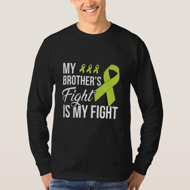 Lymphoma  My Brother's Fight T-Shirt (Front)