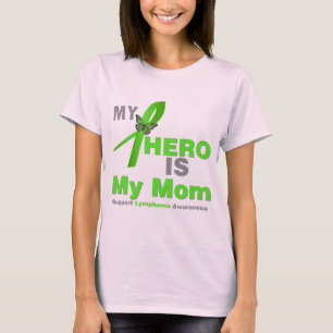 Lymphoma My Hero is My Mom T-Shirt