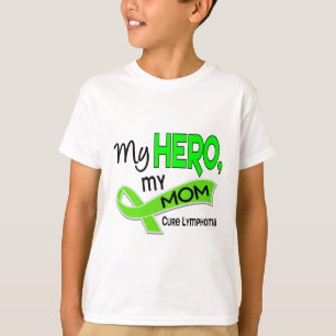 Lymphoma MY HERO MY MOM 42 T-Shirt