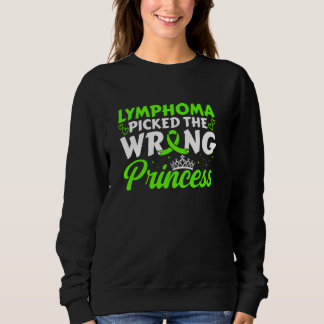 Lymphoma Princess Non Hodgkins Lymphoma Awareness Sweatshirt
