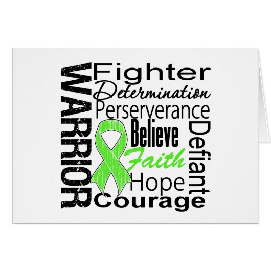 Lymphoma Warrior Collage Cards (Front Horizontal)