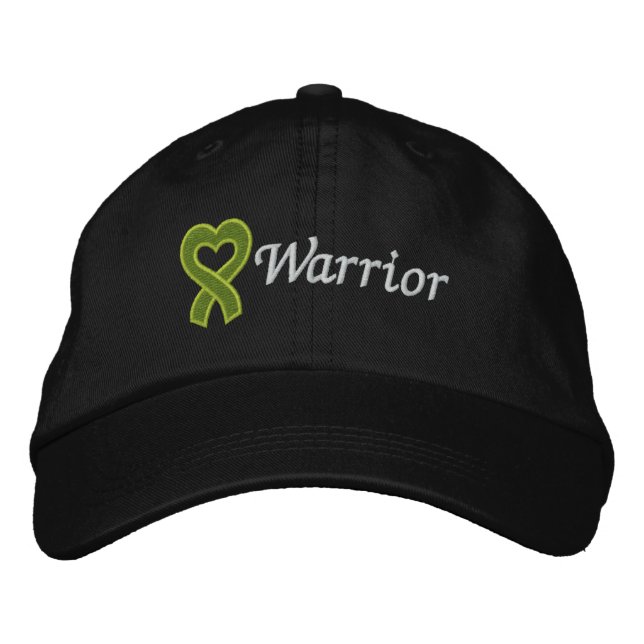 Lymphoma Warrior Embroidered Baseball Hat (Front)
