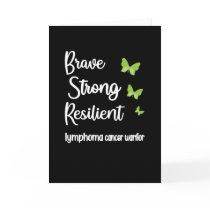 Lymphoma Warrior Hodgkins Lymphoma Cancer Survivor Card