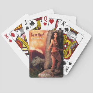 Lyn Liechty CaveMan! Playing Cards