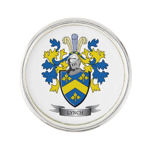 Lynch Coat of Arms Lapel Pin