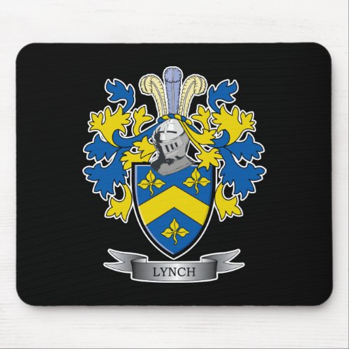 Lynch Coat of Arms Mouse Pad