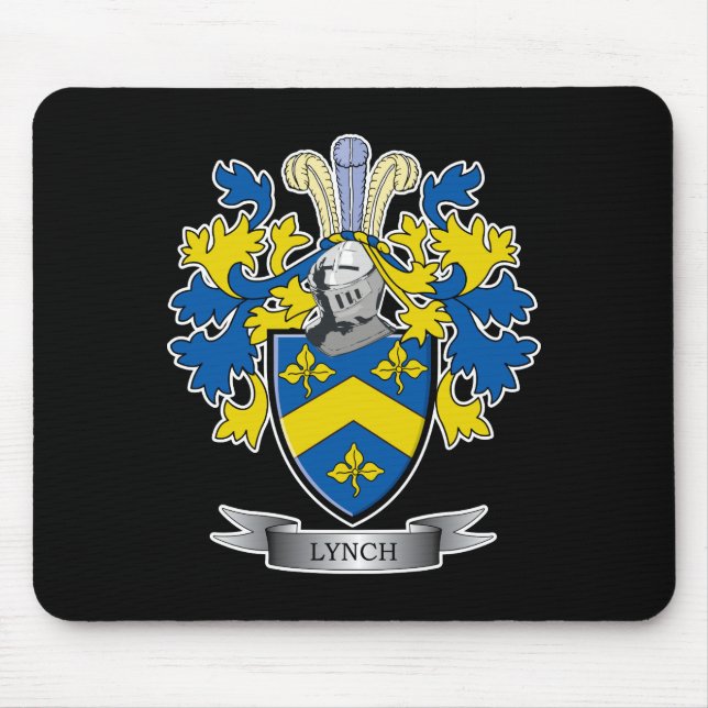 Lynch Coat of Arms Mouse Pad (Front)