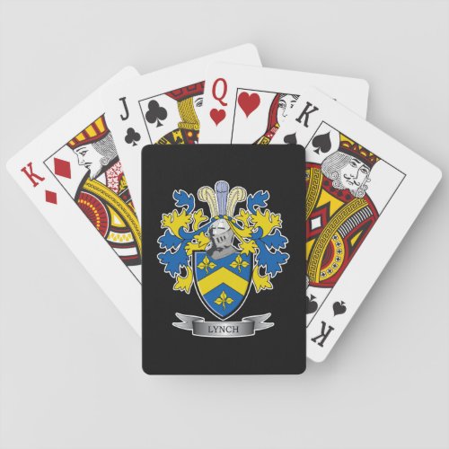 Lynch Coat of Arms Playing Cards