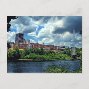 Lynchburg skyline Postcard
