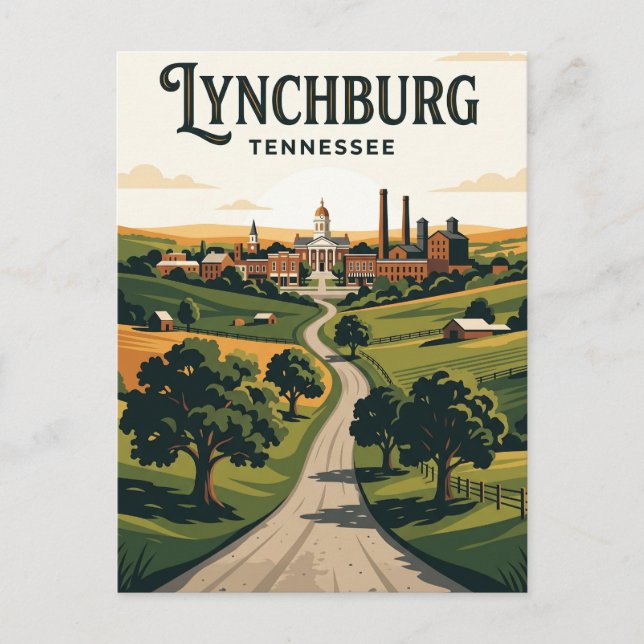 Lynchburg USA Postcard (Front)