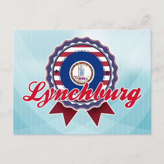 Lynchburg, VA Postcard (Front)