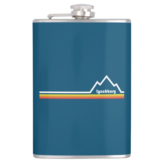 Lynchburg, Virginia Flask (Front)