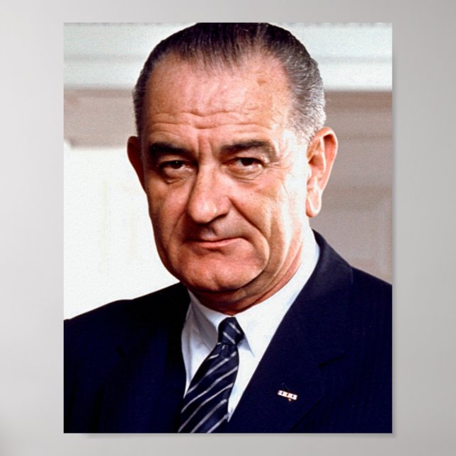 Lyndon B Johnson Poster (Front)