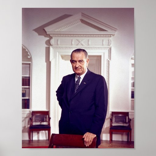 Lyndon B Johnson Poster | Zazzle