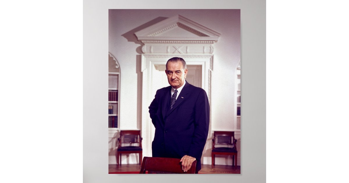 Lyndon B Johnson Poster 