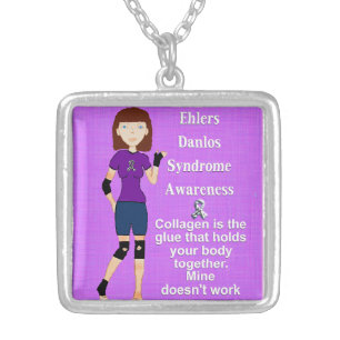 Lyndon Ehlers Danlos Syndrome Awareness necklace