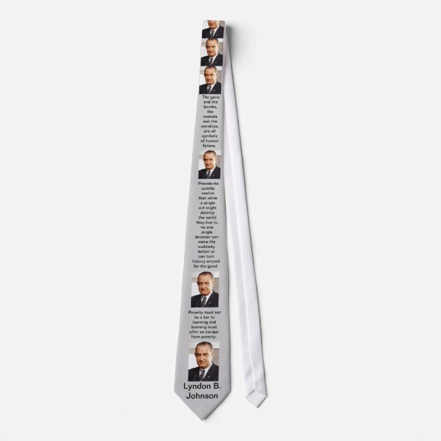 Lyndon Johnson Neck Tie (Front)