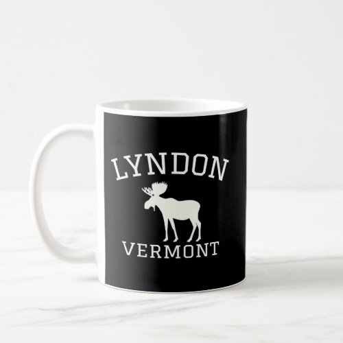 Lyndon Vermont Moose Coffee Mug