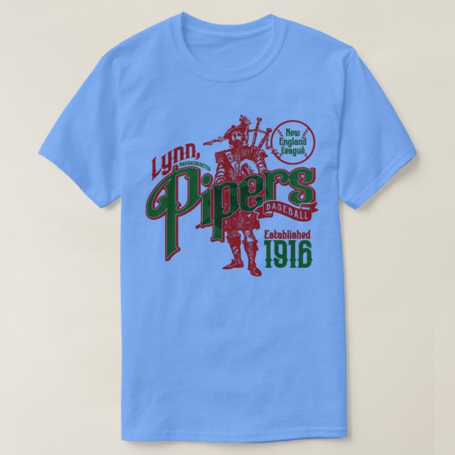 Lynn Pipers T-Shirt (Design Front)
