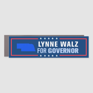 Lynne Walz for Nebraska Governor Bumper Car Magnet