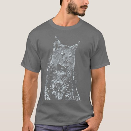 Lynx art T_Shirt