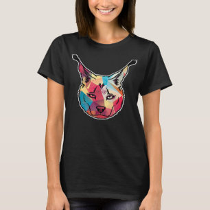 Lynx Caracal Cat Sahara Safari Wild Animal Zoo Zoo T-Shirt