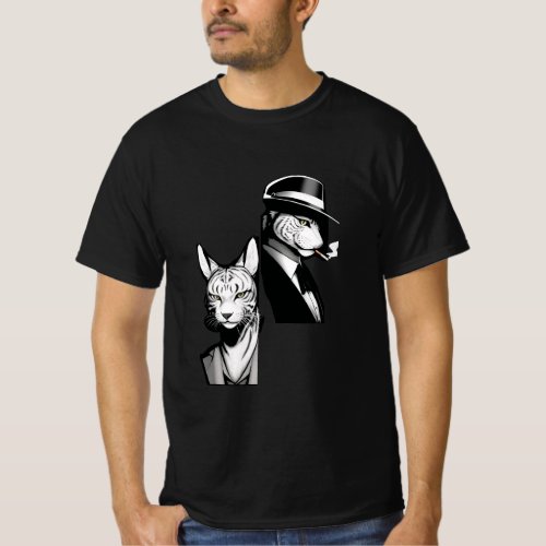 Lynx dtective noir film T_Shirt