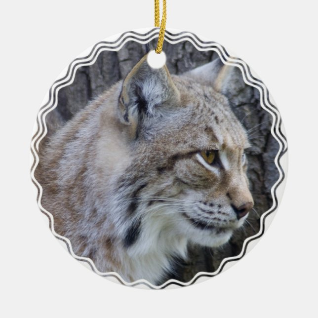 Lynx Ornament (Front)
