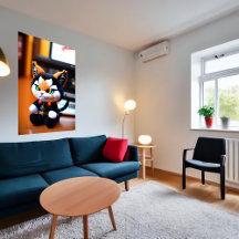 Lynx plush toy | AI Art