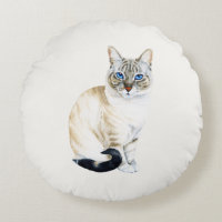 Lynx Point Siamese Cat Personalized