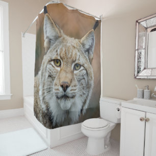 Lynx Shower Curtain