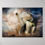 Lynx-Silent Spirit Art Poster/Print Poster