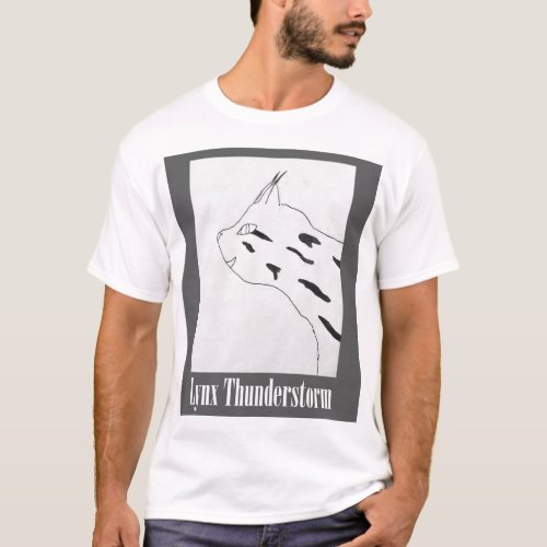 Lynx Thunderstorm Profile T_Shirt