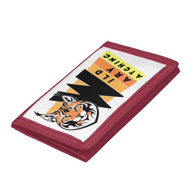 Lynx - Wild. Wary. Watching Trifold Wallet (Bottom)