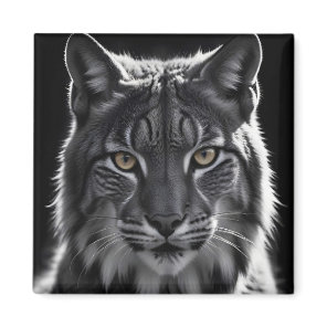 Lynx Wildlife Majestic Nature Life Art Wallpaper Magnet