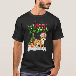 Lynx  Xmas Decorations Santa Lynx Christmas T-Shirt