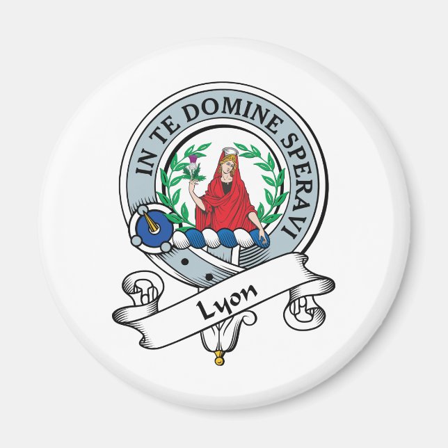 Lyon Clan Badge Magnet (Front)