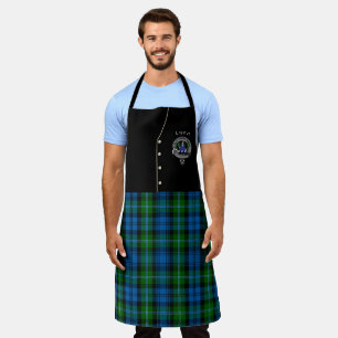 Lyon Clan Badge & Tartan Kilt Apron