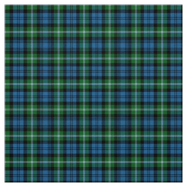 Lyon Clan Tartan Fabric (Swatch)