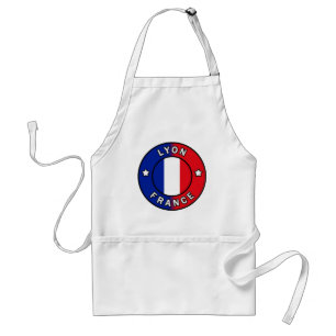 Lyon France Adult Apron