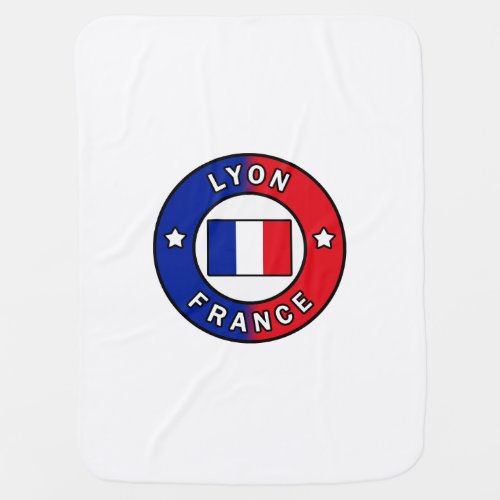 Lyon France Baby Blanket