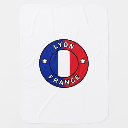 Lyon France Baby Blanket