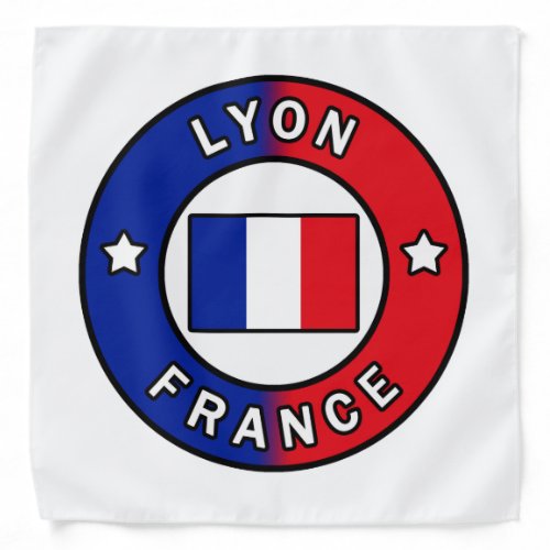 Lyon France Bandana