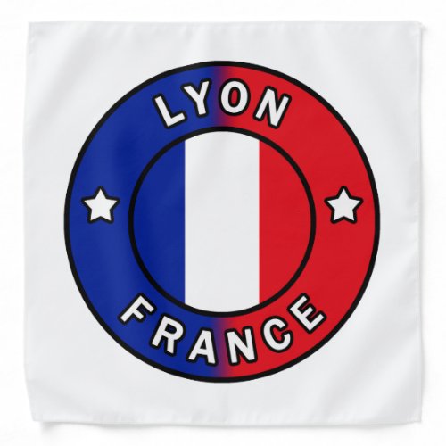 Lyon France Bandana