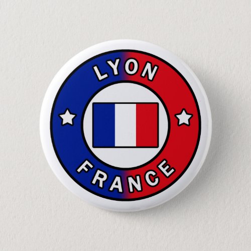 Lyon France Button