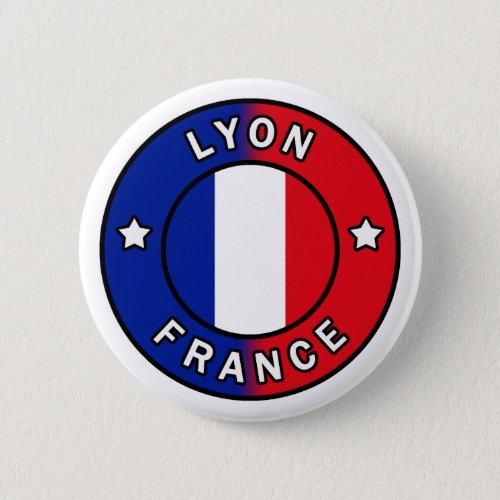 Lyon France Button