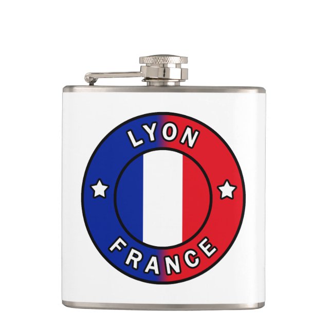Lyon France Flask (Front)