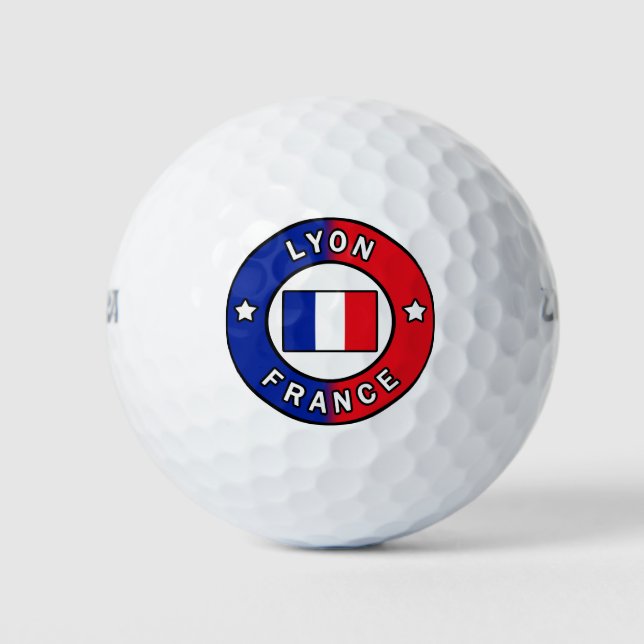 Lyon France Golf Balls (Front)
